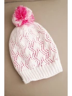 Fleecová čepice Marta K231 ecru