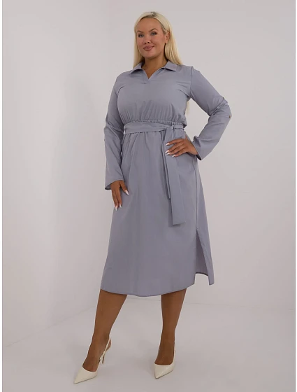 Sukienka LK SK model 20473733 szary - FPrice Sukienka LK SK model 20473733 szary - FPrice