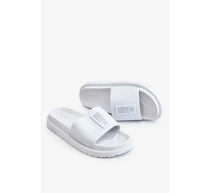 Dámské pantofle Big Star model 19994117 Bílé - Big Star Shoes