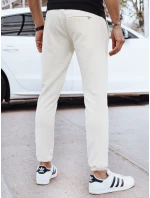 Pánské kalhoty Dstreet v barvě ecru model 21975604 - FashionStreet Pánské kalhoty Dstreet v barvě ecru model 21975604 - FashionStreet