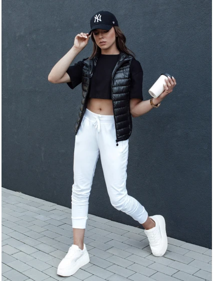 Dámska prešívaná vesta so stojačikom STYLISHZ čierna FashionStreet TY4440