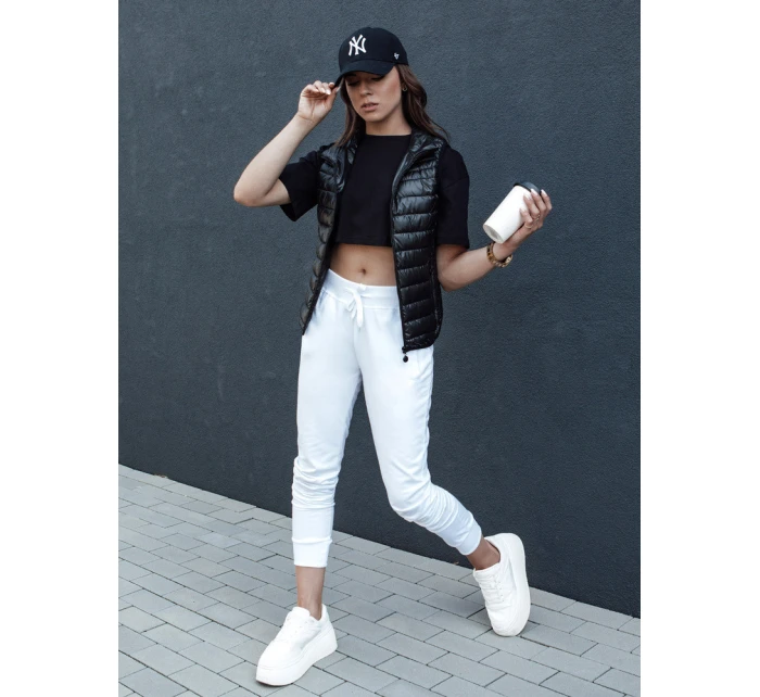 Dámska prešívaná vesta so stojačikom STYLISHZ čierna FashionStreet TY4440