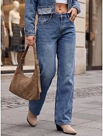 Jeansy damskie z niebieskie model 22342240 - FashionStreet Jeansy damskie z niebieskie model 22342240 - FashionStreet