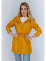 Žlutá bunda typu parka model 16143745 - MHM Žlutá bunda typu parka model 16143745 - MHM