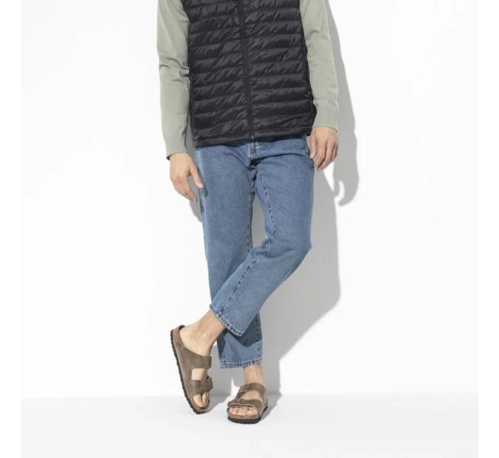 Arizona Brown hnědé žabky regular wide model 20693696 - Birkenstock