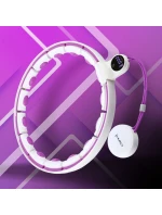 HHM17 HULA HOP BIELA/FIALOVÁ S MAGNETMI A ZÁVAŽÍM + POČÍTADLO HMS HHM17 HULA HOP BIELA/FIALOVÁ S MAGNETMI A ZÁVAŽÍM + POČÍTADLO HMS