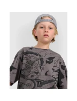 Chlapecké tričko oversize s potiskem model 21816866 - 4F Chlapecké tričko oversize s potiskem model 21816866 - 4F