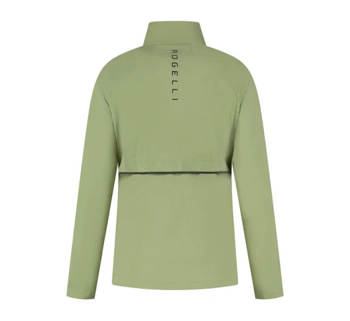 Rogelli kurtka do biegania ESSENTIAL zielona XL Rogelli kurtka do biegania ESSENTIAL zielona XL