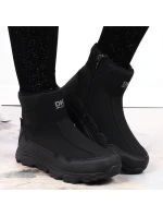 DK Jr model 21787601 nepromokavé zateplené sněhové boty černé - Inny