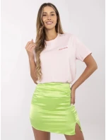 Tričko D12022M02738A svetlo ružová Tričko D12022M02738A svetlo ružová