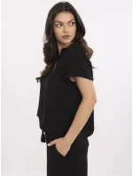 Blúzka D73761M11173A čierna