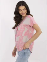 Blúzka D73771M11171D ružová Blúzka D73771M11171D ružová
