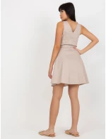 Dámske šaty LK SK 508253 šaty.44P béžová - FPrice