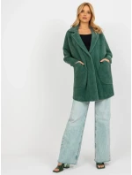 Dámský kabát MBM PL model 22280050 tmavě zelený - FPrice