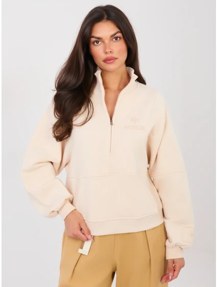 Mikina NS BL NS2579.18 light beige Mikina NS BL NS2579.18 light beige