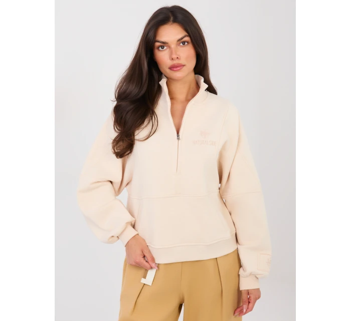 Mikina NS BL NS2579.18 light beige Mikina NS BL NS2579.18 light beige