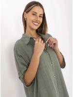 Sukienka TW SK BI model 21167963 khaki - FPrice Sukienka TW SK BI model 21167963 khaki - FPrice