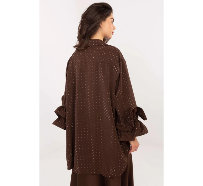 Košeľa s dlhým rukávom model 222149 Taliansko Moda