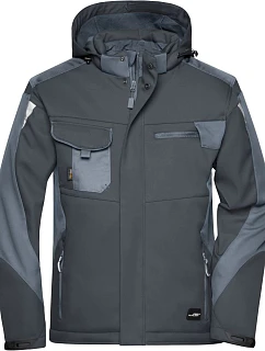 JN Pracovní zimní softshellová bunda Strong 02.0 black/carbon model 22491204 - Daiber