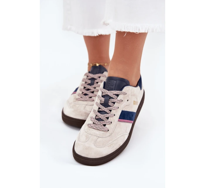 Dámské Nízké Sněhule Z Semiše Big Star model 21705751 HIPOLY SYSTEM Šedé - Big Star Shoes