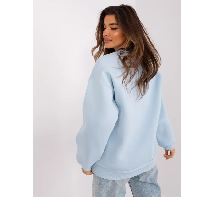 Bluza EM BL 617 model 19005871 jasny niebieski - FPrice Bluza EM BL 617 model 19005871 jasny niebieski - FPrice