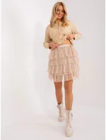 Sukně TW SD BI 0517.84 velbloudí