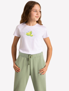 Volcano Regular T-Shirt T-Lemon Junior G02473-S22 White