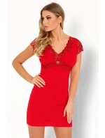 Sexy košieľka sivé red - LivCo Corsetti