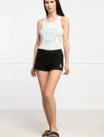 Dámska nočná košeľa 164335 0P255 00110 biela - Emporio Armani