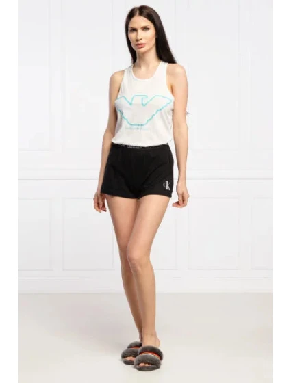 Dámska nočná košeľa 164335 0P255 00110 biela - Emporio Armani