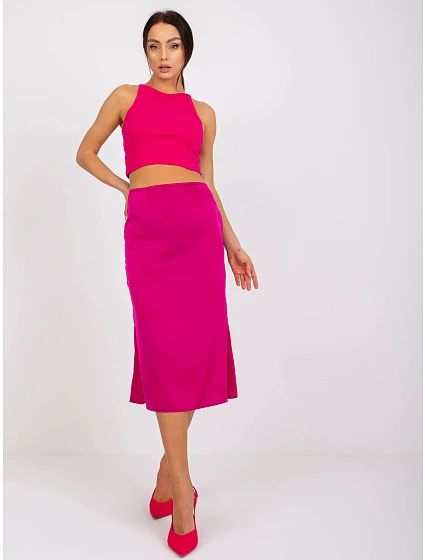 Dámská sukně WN SD model 21219946 Fuchsie Rue Paris - FPrice Dámská sukně WN SD model 21219946 Fuchsie Rue Paris - FPrice