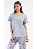 Dámske capri pyžamo Miana