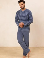 Regina 490 long/r 2XL Z25/26 pánske froté pyžamo