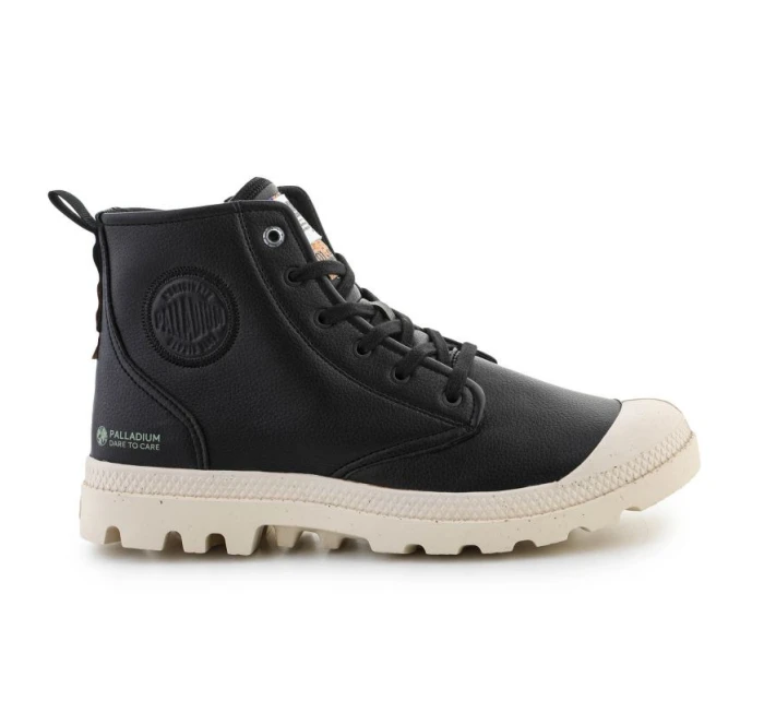 Palladium Pampa Hi Re-Vegan Leather U 74378-008-M Black Topánky
