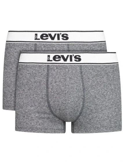 Pánske boxerky 2Pack 37149-0388 Grey - Levi's