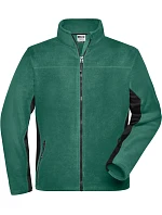 JN Pánská pracovní mikrofleecová bunda Strong 02.0 dark green/black model 22491855 - Daiber