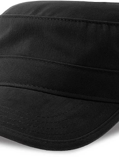 Atlantis Headwear Tank-S Vojenská čiapka s kšiltom 33.0287 čierna