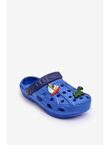 Dětské pěnové lehké sandály Crocs Modre model 21623877 - Boto