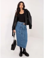 Sukňa D80030BI50248L211 modrá Sukňa D80030BI50248L211 modrá