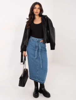 Sukňa D80030BI50248L211 modrá