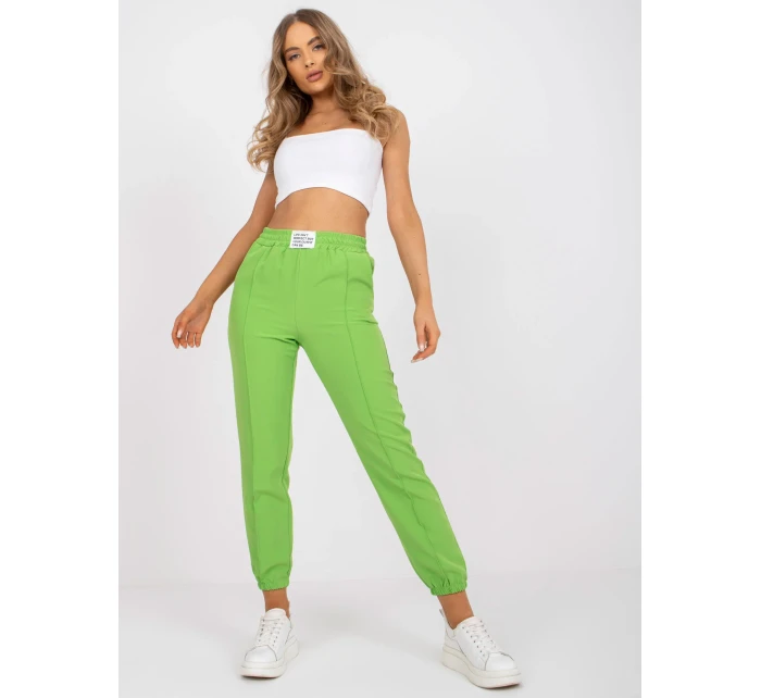 DHJ SP 15832 nohavice.64 svetlo zelená