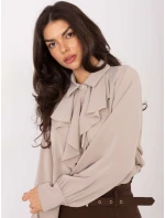 Koszula IT KS model 21795538 beżowy - FPrice Koszula IT KS model 21795538 beżowy - FPrice