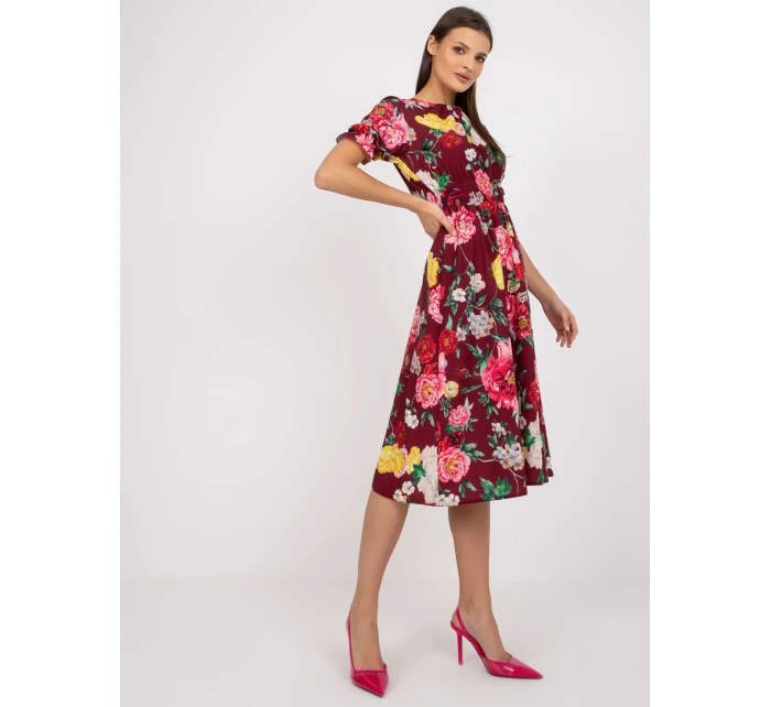 Šaty LK SK 507564.36P gaštanová Šaty LK SK 507564.36P gaštanová