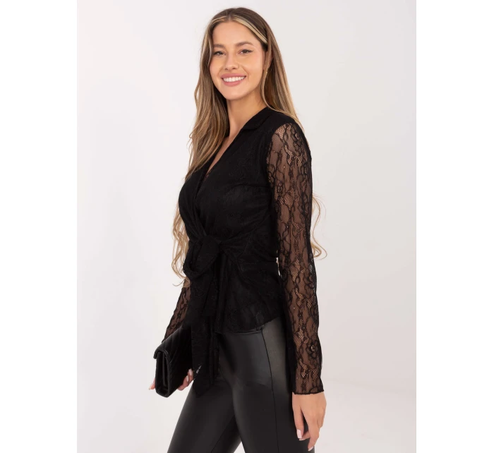 Blúzka MI BZ 92405.67 čierna Blúzka MI BZ 92405.67 čierna