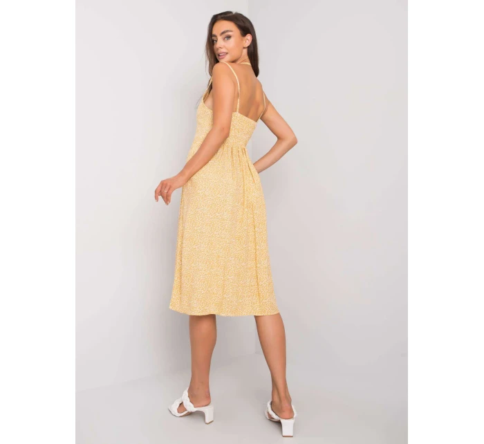 Šaty RO SK 8009 1.87P žltá Šaty RO SK 8009 1.87P žltá