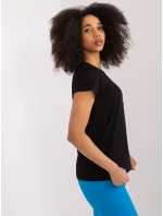 Bluzka RV BZ model 19735091 czarny - FPrice Bluzka RV BZ model 19735091 czarny - FPrice