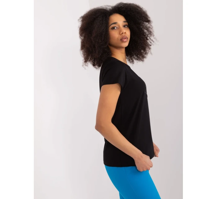 Bluzka RV BZ model 19735091 czarny - FPrice Bluzka RV BZ model 19735091 czarny - FPrice