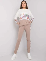 Súprava RV KMPL 7356.82 béžová a biela