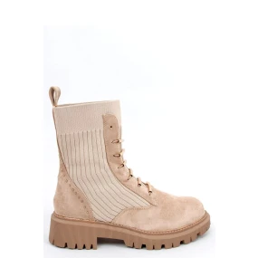 Dámske šnurovacie vyššie topánky A7201 - Inello Dámske šnurovacie vyššie topánky A7201 - Inello