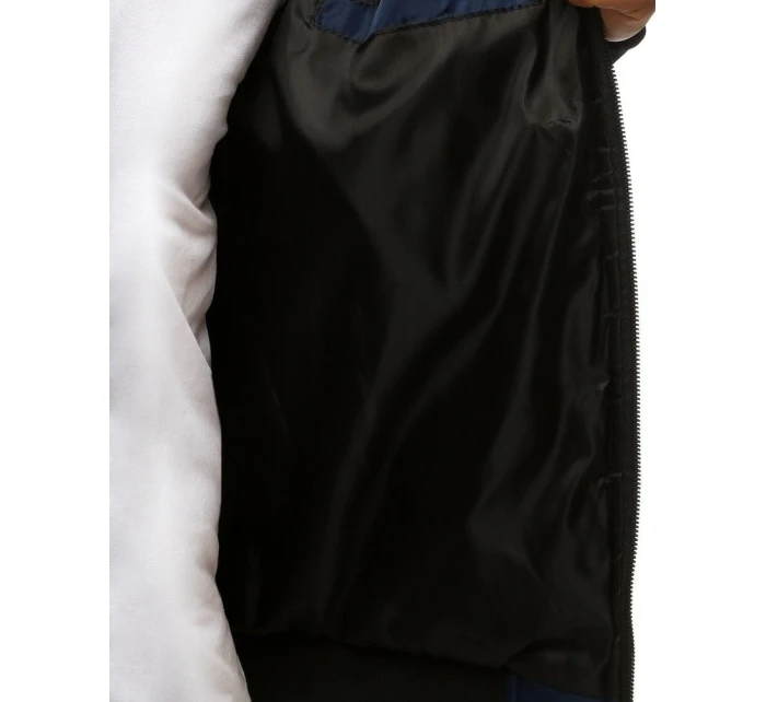 Pánska prešívaná bunda bomber tmavomodrá TX2228 Pánska prešívaná bunda bomber tmavomodrá TX2228